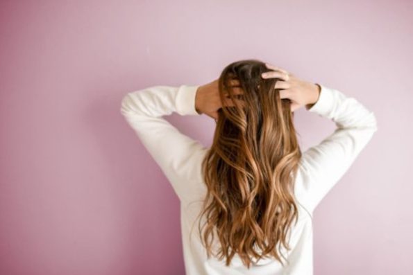 hair, woman