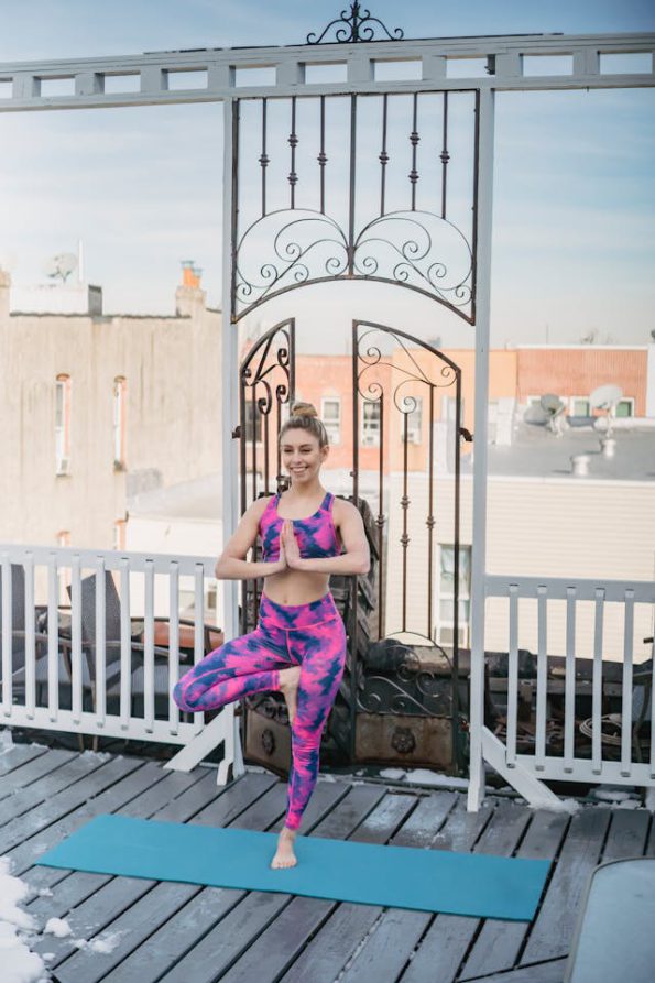Tree Pose for balance and stability, Yoga poses for energy