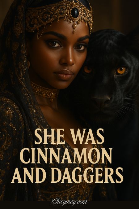 She was cinnamon and daggers.