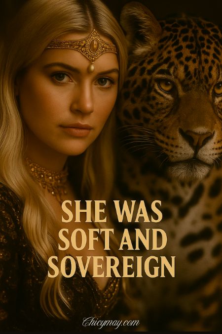 She was soft and sovereign.