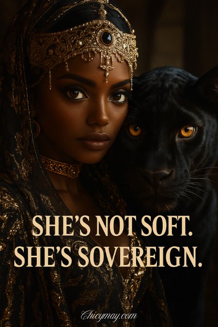 She’s not soft. She’s sovereign.