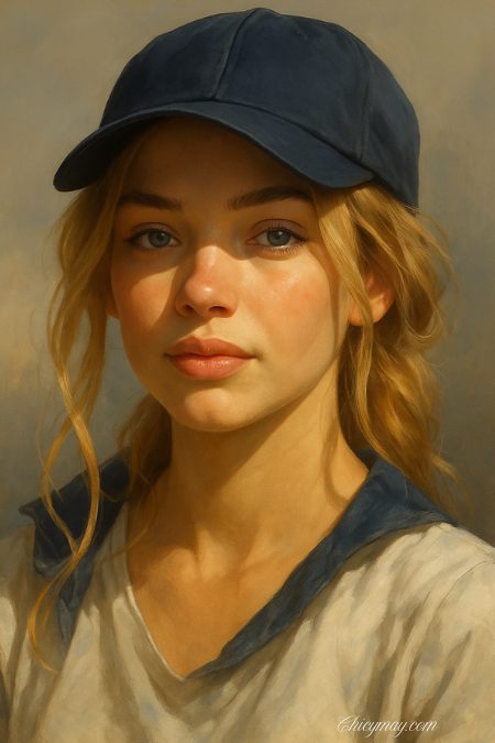 Sunlight Rebel archetype glowing with natural confidence and soft rebellion.